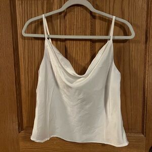 Satin tank top